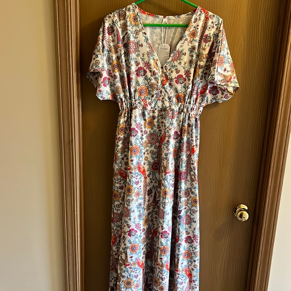 Brand new women’s floor length summer dress